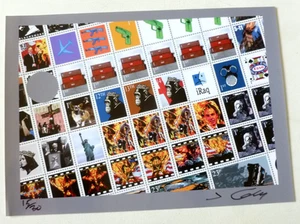 JAMES CAUTY Blacksmoke Terror bewusst SIGNIERT NO'D LTD STICKERBOGEN DRUCK 15/30 - Bild 1 von 11
