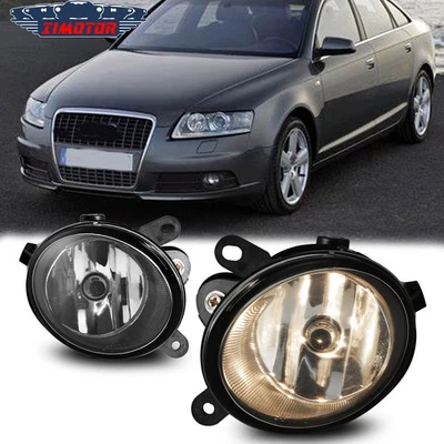 Par de luces antiniebla transparentes para parachoques de conducción Audi A6/A6 Quattro 2005-2008 Foto 1 de 4