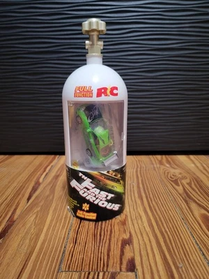 The Fast & The Furious Green Mitsubishi Eclipse RC Car 1/64 Scale Replica Toy - Image 1 of 3