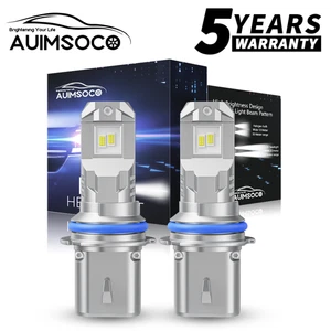 For Toyota Camry 1985-1991 2pcs 9004 LED Headlight Bulbs High/Low Beam Kit 6000K - Picture 1 of 12