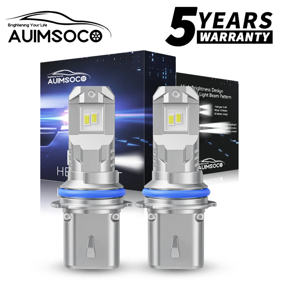 Kit de 2 bombillas LED de haz alto/bajo 6000 k para Toyota Camry 1985-1991 9004 Foto 1 de 4