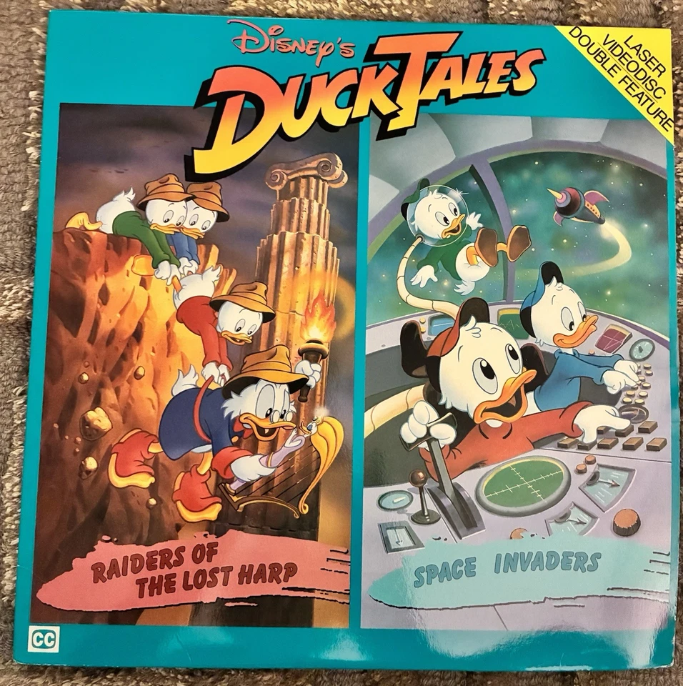Disney’s Duck Tales Raiders Of The Lost Harp Laserdisc  - Image 1 of 4