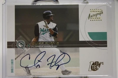 2002 Topps Ten Autographs #TTACF Cliff Floyd - Mariners - Image 1 of 2