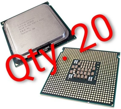 Lot Qty 20 Intel Xeon 5150 Dual Core 2.66GHz 4M Cache 1333MHz FSB SL9RU CPUs - Image 1 of 2