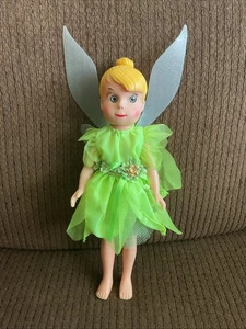 50er Jahre Tinker Bell Puppe, ca. 11,5 cm groß (13,5 cm groß mit Flügeln) - Bild 1 von 8