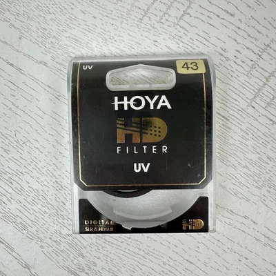 Hoya HD UV Filter 43mm Digital Cameras Wide Angle Compatible New Sealed - Image 1 of 4