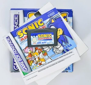 Sonic Advance GBA PAL Boxed 2001 COMPLETE | TESTED | SEGA | PLATFORMER - Picture 1 of 7