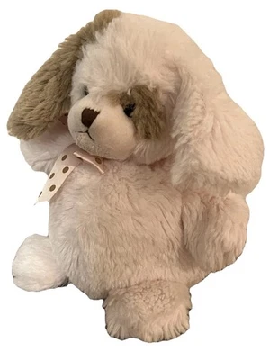 Bearington Baby Collection Puppy Plush Dog Pink Brown Soft Stuffed Animal Rare - Image 1 of 4