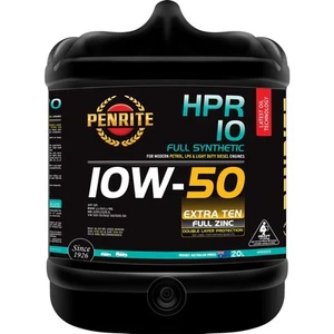 Penrite HPR 10 SAE 10W-50 Engine Oil 20L - Picture 1 of 1