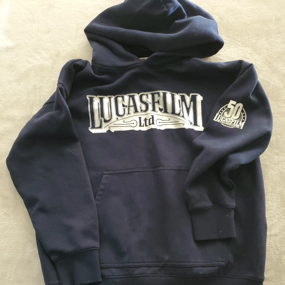 Gap Star Wars Hoodie 12 Navy Lucasfilm 50th Anniversary  Star Wars  Collectible - Image 1 of 4