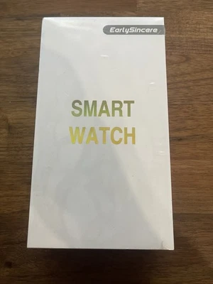 EarlySincere 2025 Smart Watch T93 Gray  24/7 Heart Rate/Spo2/HRV Monitor 1.72" - Image 1 of 2