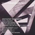 Lpo0116 Penderecki, K. Krzysztof Penderecki: Horn Concerto/Adagio For Strings