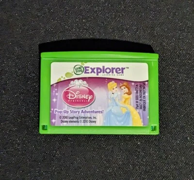 DISNEY PRINCESS LeapFrog LeapPad /Leapster Explorer Game Cartridge - TESTED - Image 1 of 4