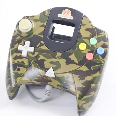 SEGA Dreamcast Official Controller Pad HKT-7700 Camouflage Dream Point Bank 0723 - Image 1 of 4