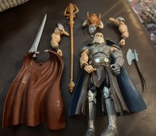 Marvel Legends King Thor Odin Allfather Series BAF Complete Original Owner