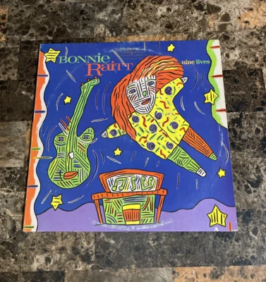 Bonnie Raitt - Nine Lives LP Vinyl Record 1986 Warner Bros. Foto 1 de 4