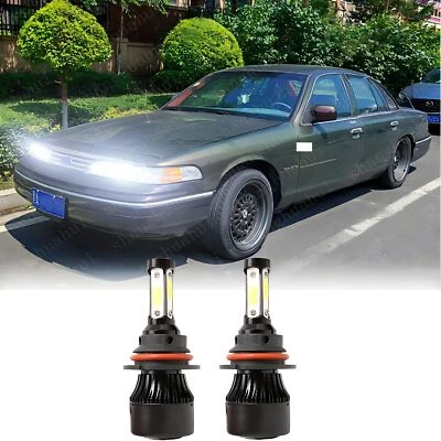 Kits de lâmpadas de farol de LED feixe alto/baixo branco para Ford Crown Victoria 1998-2011 - Imagem 1 de 4
