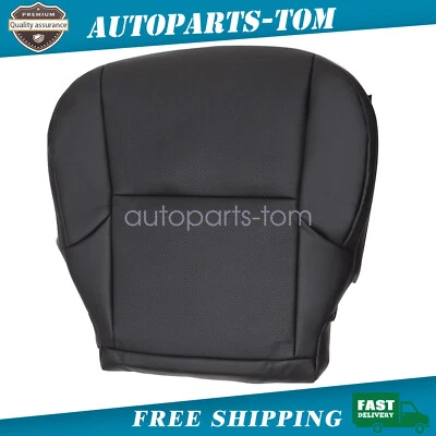 Cubierta de asiento de cuero inferior del lado izquierdo del conductor para Lexus GX460 2015 2016 2017 negra Foto 1 de 4