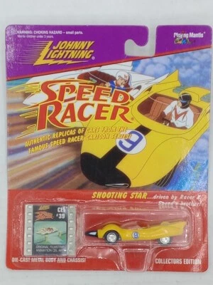 Set 4 JL Playing Mantis Speed Racer 1997 Mach 5 GRX Shooting Star Assassin Cels Foto 1 de 4