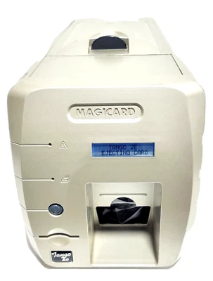 MAGICARD TANGO 2E ULTRA ELECTRONICS CARD SYSTEMS M9006-745E AS IS untested. - Image 1 of 4