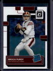 2022 Donruss Optic Brock Purdy Rated Rookie RC #277 49ers
