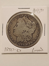 1890-O Morgan Dollar 90% Silver - Good AG Details $1 New Orleans