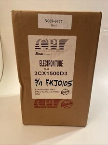 Tubo elettronico triodo CPI Eimac 3CX1500D3 RF Gen-power usato - Foto 1 di 13
