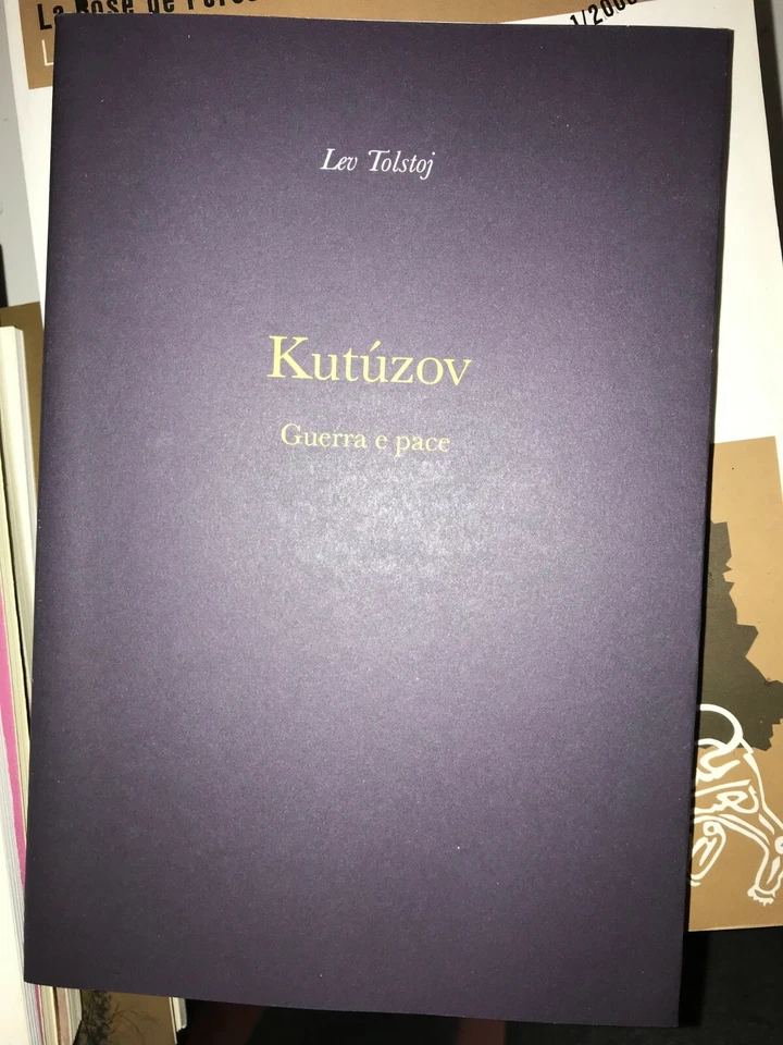 LEV TOLSTOJ - KUTUZOV GUERRA E PACE - 2018 - Immagine 1 di 1