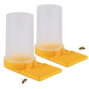 2 Pack Beehive Beekeeping Water Dispenser Honey Beehive Entrance Feeder Bee DrA6 - Picture 1 of 6