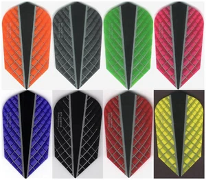 10 PACK OF HARROWS SLIM QUANTUM DART FLIGHTS: 10 SETS PER ORDER - Picture 1 of 4