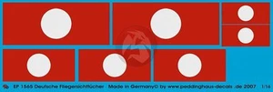 Peddinghaus 1/16 German Air Recognition Vehicle Flags WWII (7 Flags) 1565 - Picture 1 of 1