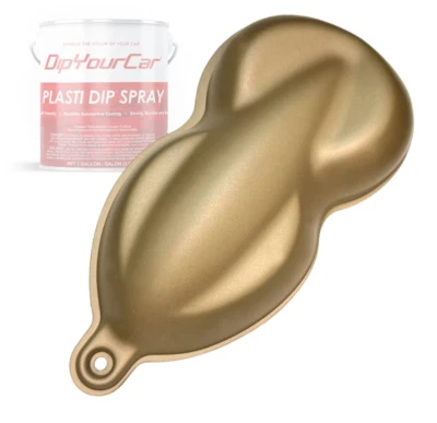 PLASTI DIP INTERNATIONAL Plasti Dip 1 Gallon Vintage Gold Performance Series. Ready to Spray. CLEARANCE!