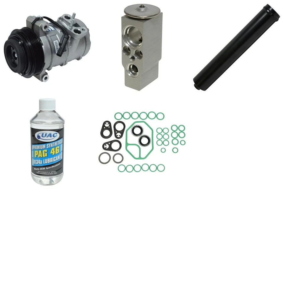 A/C Compressor Kit UAC For 2007-2011 Jeep Wrangler - Image 1 of 1