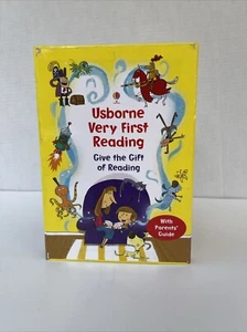 Usborne Books Very First Reading Library Box Set of 15 Hardcover Learn to Read - Picture 1 of 8