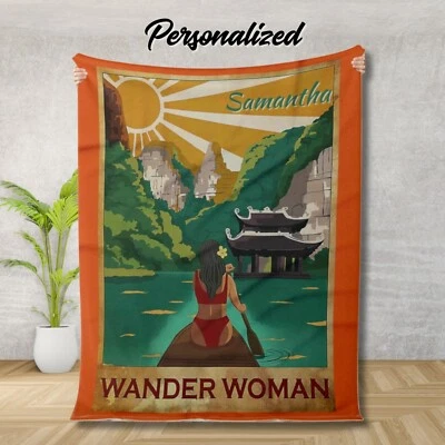 Custom Name Personalized Gift For Her, Personalized Any Name, Traveler Gift Idea - Image 1 of 4