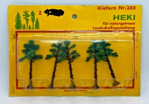 Z Scale HEKI "Kiefern Nr.388" 5 Tall Trees Original Box - Picture 1 of 2