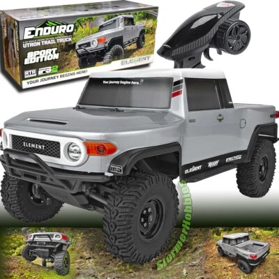 Camión de trail Element RC Enduro Utron SE IFS 2 4X4 RTR 1/10 gris ASC40108 Foto 1 de 4