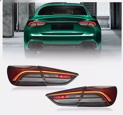 Par de luces traseras montaje actualización para Maserati Quattroporte 2021-2022 exterior interior Foto 1 de 4