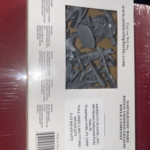 Armies in Plastic Napoleonic Wars King's German Legion Riflemen 1/32 8 Figs - Picture 1 of 4