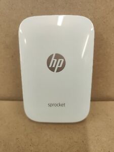 White/Rose Gold HP Sprocket Portable Instant Photo Printer . 