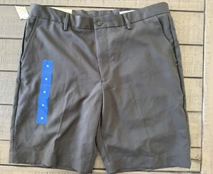 Greg Norman Signature Series taglia 36 pantaloncino da golf uomo 9 1/2" cucitura interna grigio - Foto 1 di 4