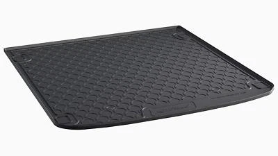 Custom Fit Rubber Cargo Mat fits 2016-2023 Audi A4 Avant Pet Friendly -Black - Image 1 of 4