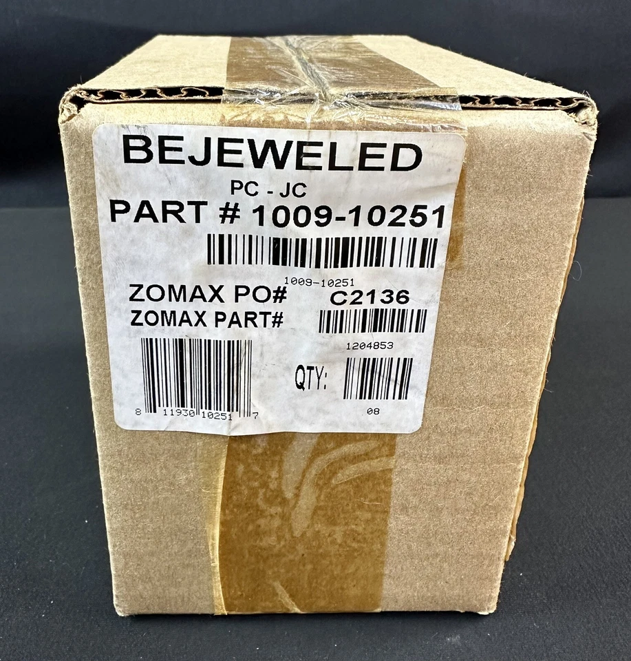 Case of Bejeweled Deluxe PopCap Games PC Game 2005 Windows 98/Me/2000/XP (x8) - Image 1 of 4