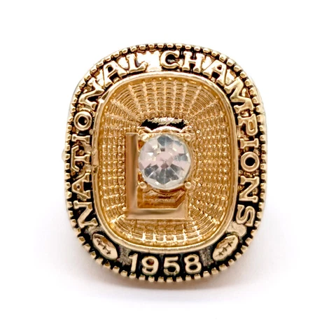 New Ring National Champions Tigers 1958 All Size Are Available : 7-14 Cover