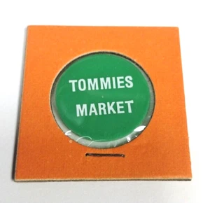 5 Cent - Green Token - Food Stamp Credit - Tommies Market - Picture 1 of 2