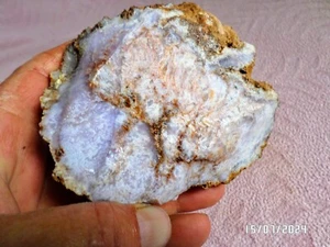 Purple Opalized Fluorite Rough - Picture 1 of 9