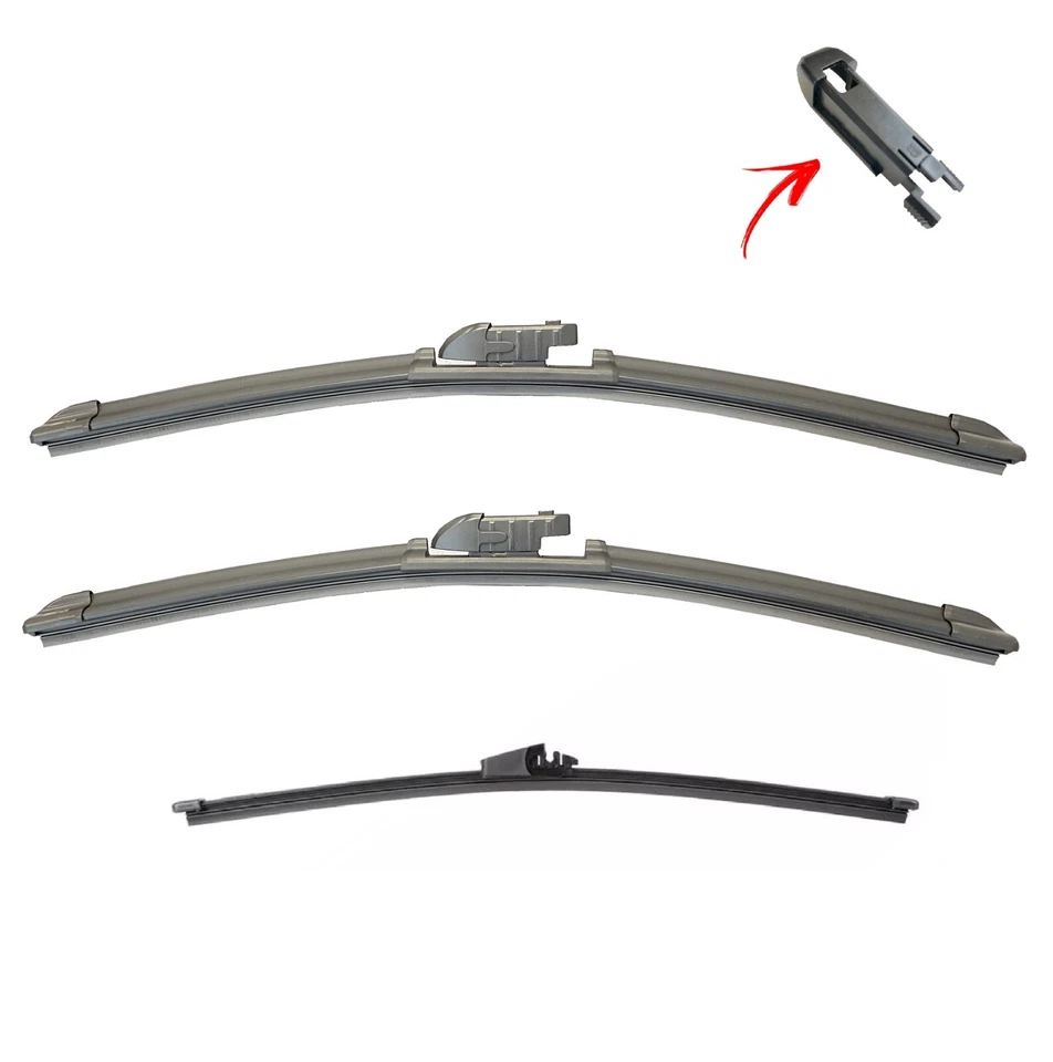 Front and Rear Windshield Wiper Blade For Audi A3 06-2013 A3 QUATTRO 06-2013 - Image 1 of 4