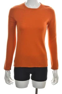 Suéter Chelsea and Theodore Mujer Talla PS Naranja Sólido Cuello Redondo Manga Larga - Imagen 1 de 4