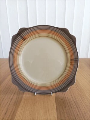 Clarice Cliff "Jacobean" Leda Shape Plate  - image 1 of 3