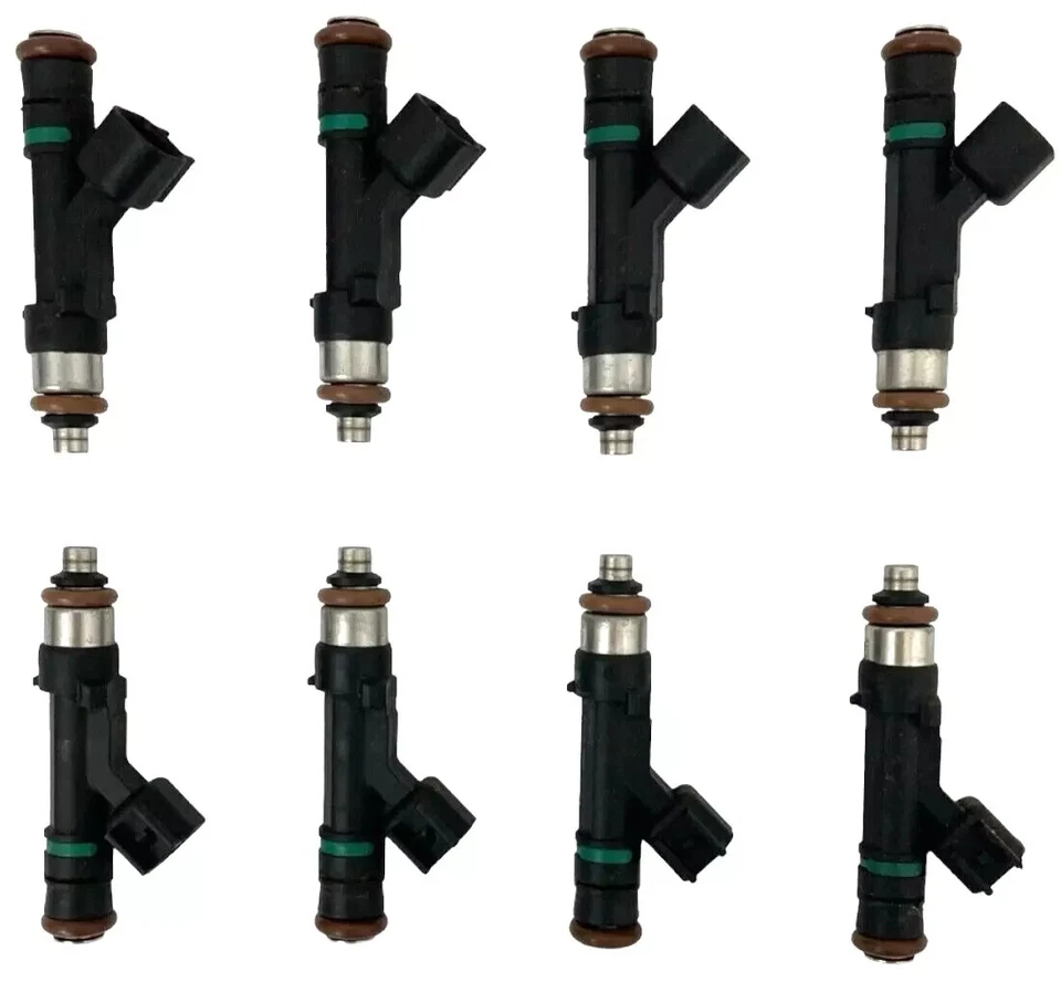 FORD OEM FUEL INJECTOR SET OF 8 2009-2014 5.4L F150 EXPEDITION 9L3E-B5A Foto 1 de 4